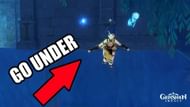 Another one requires you to go under some ruins (Image via HoYoverse)